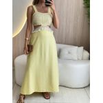VESTIDO MIDI JAMILE AMARELO