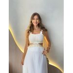 VESTIDO MIDI JAMILE BRANCO