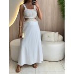 VESTIDO MIDI JAMILE BRANCO
