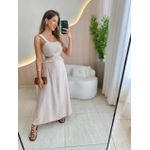 VESTIDO MIDI JAMILE NUDE