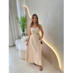 VESTIDO MIDI JAMILE NUDE