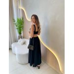VESTIDO MIDI JAMILE PRETO