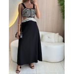 VESTIDO MIDI JAMILE PRETO