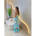 VESTIDO MIDI LORENA AZUL