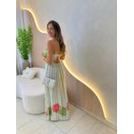VESTIDO MIDI LORENA VERDE
