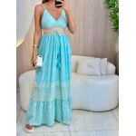 VESTIDO LONGO RUBY AZUL