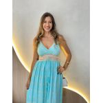 VESTIDO LONGO RUBY AZUL