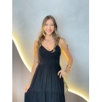 VESTIDO MIDI VIRGINIA PRETO