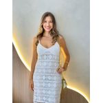 VESTIDO TRICOT MAJU BRANCO