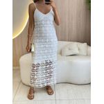VESTIDO TRICOT MAJU BRANCO