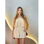 MACAQUINHO PLISSADO PEROLADO