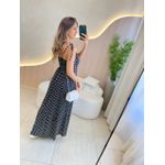 VESTIDO MIDI ELOAH PRETO