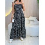 VESTIDO MIDI ELOAH PRETO