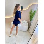 CONJUNTO SHORT SELENA AZUL MARINHO