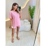 CONJUNTO SHORT SELENA ROSA