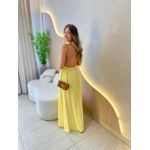 VESTIDO MIDI MOANA AMARELO