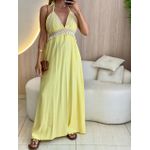 VESTIDO MIDI MOANA AMARELO