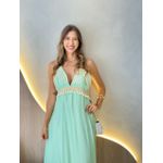VESTIDO MIDI MOANA VERDE MENTA