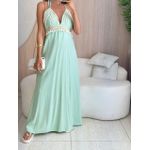 VESTIDO MIDI MOANA VERDE MENTA