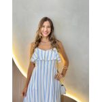 VESTIDO MIDI MARCELA AZUL