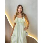 VESTIDO MIDI MARCELA VERDE