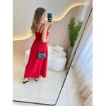 VESTIDO MIDI ANA CLARA VERMELHO