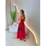 VESTIDO MIDI ANA CLARA VERMELHO