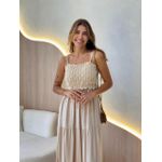 VESTIDO LONGO KAMILLE NUDE