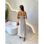 VESTIDO MIDI MARIA RITA AREIA