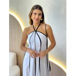 VESTIDO MIDI MARIA RITA BRANCO
