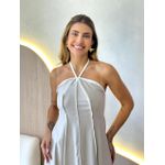 VESTIDO MIDI MARIA RITA AREIA