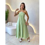 VESTIDO MIDI MARIA RITA VERDE