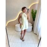VESTIDO CURTO SUZY AMARELO