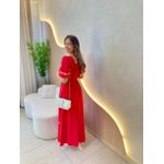 VESTIDO MIDI ELISA VERMELHO