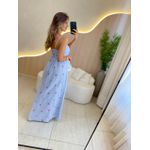 VESTIDO LONGO VIVI AZUL