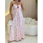 VESTIDO LONGO VIVI ROSA