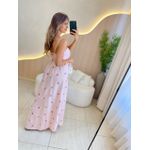 VESTIDO LONGO VIVI ROSA
