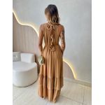 VESTIDO LONGO STEFANIA NUDE