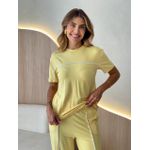CONJUNTO CALÇA TAMIRES AMARELO