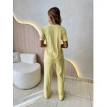 CONJUNTO CALÇA TAMIRES AMARELO