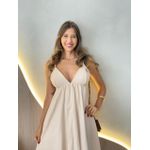 VESTIDO CURTO LORRAINE NUDE