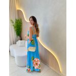 VESTIDO MIDI RAISSA AZUL