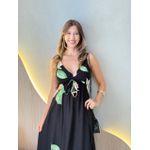 VESTIDO MIDI RAISSA PRETO