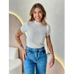 BLUSA MANGA CURTA MARGARIDA OFF