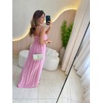 VESTIDO MIDI CATARINA ROSA