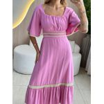 VESTIDO MIDI HELENA ROSA