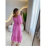 VESTIDO MIDI HELENA ROSA