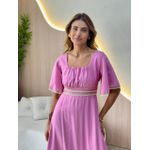 VESTIDO MIDI HELENA ROSA