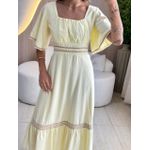 VESTIDO MIDI HELENA AMARELO