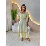 VESTIDO MIDI HELENA AMARELO